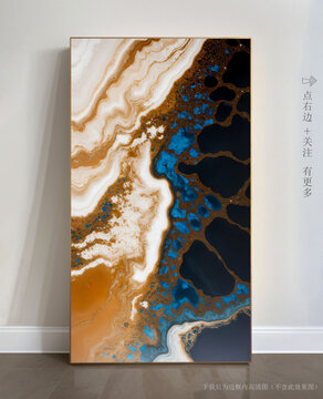 高檔抽象藝術(shù)畫大理石