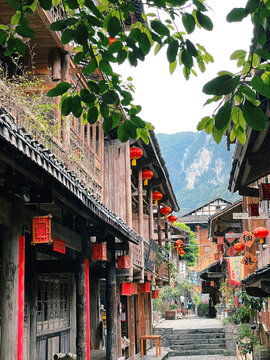 龔灘古鎮(zhèn)街景
