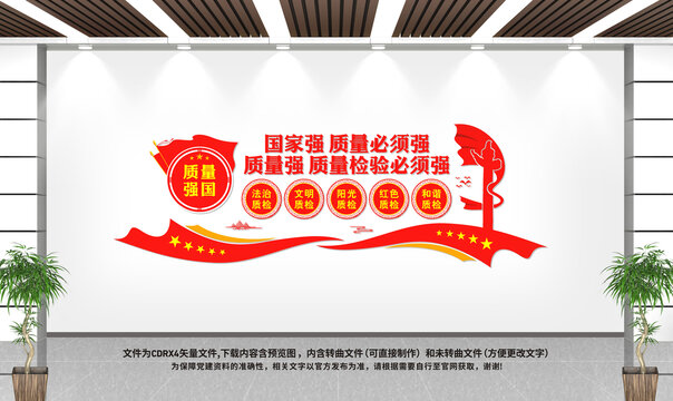 質(zhì)量檢驗(yàn)文化墻