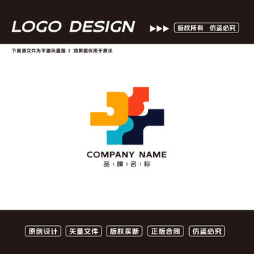 文化传媒logo标志