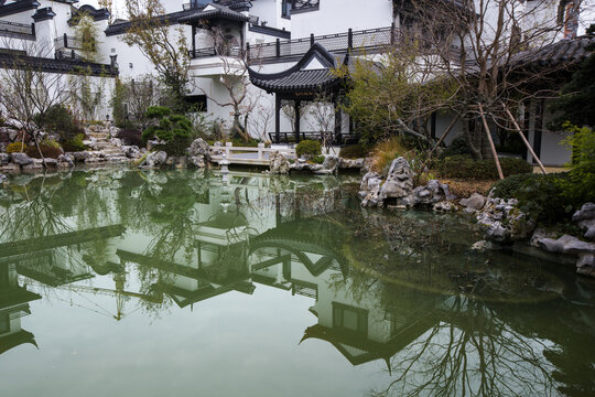 中式庭院水景设计