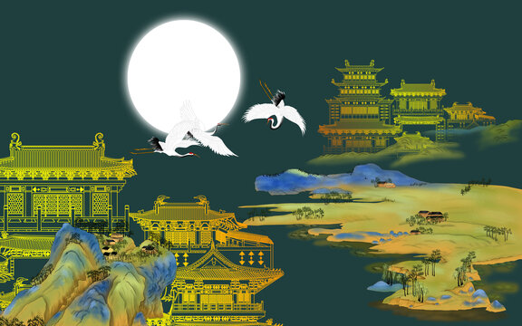 高端壁畫