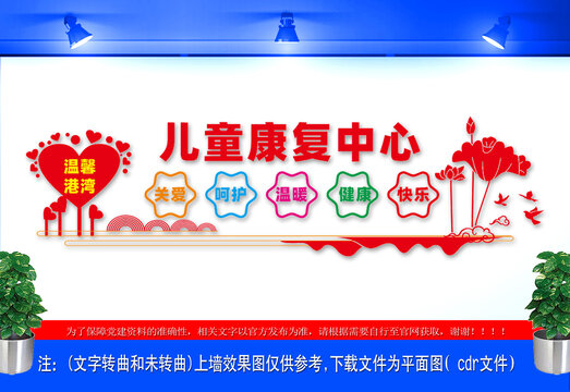 兒童康復(fù)中心展板