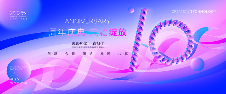 10周年海报