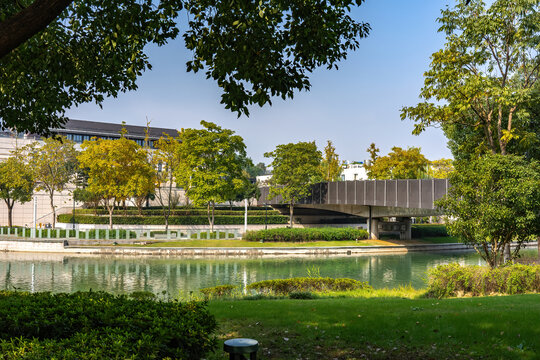 杭州钱江世纪公园街景