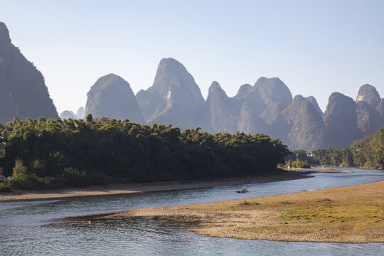 阳朔漓江山水风光