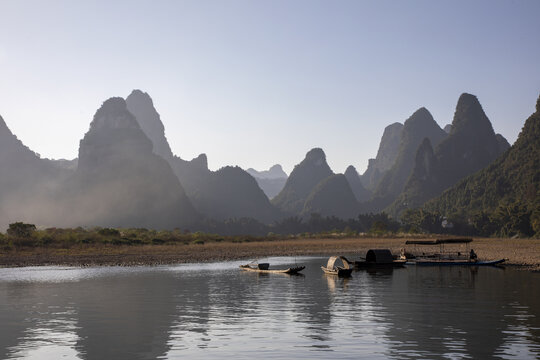 阳朔漓江山水风光