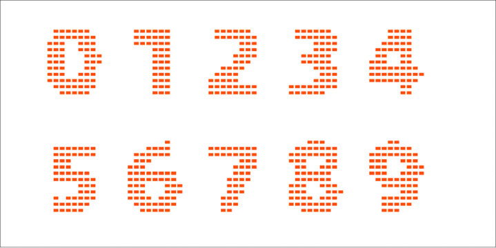激光鏤空數(shù)字