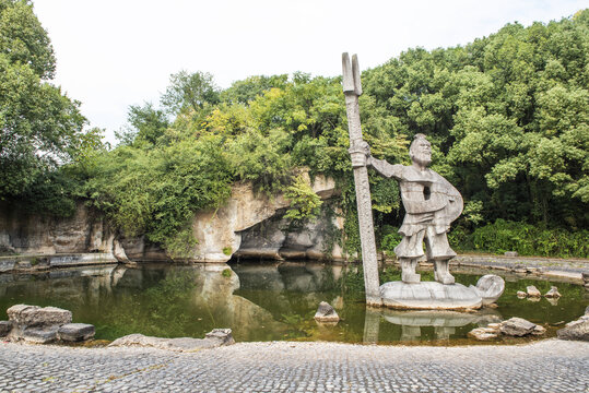 绍兴柯岩风景区