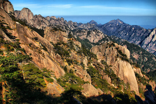 黄山山峰美景