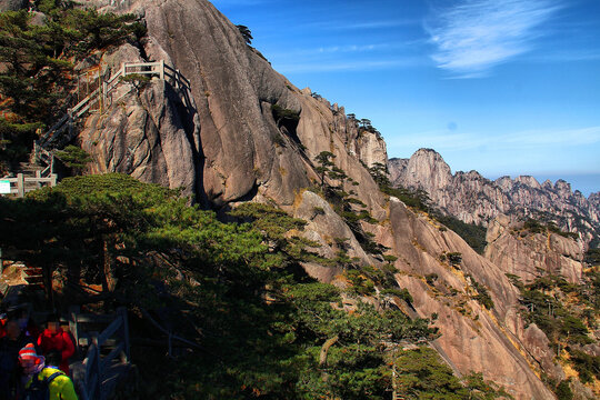 黄山山峰美景