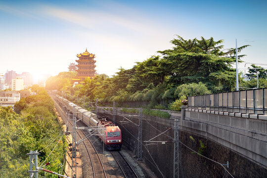 武汉黄鹤楼外景