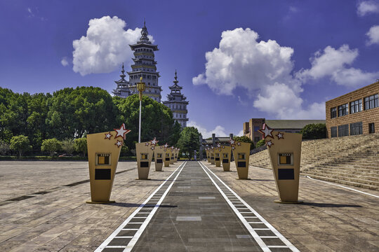 横店华夏文化园星光大道