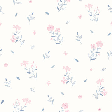 小碎花印花圖案