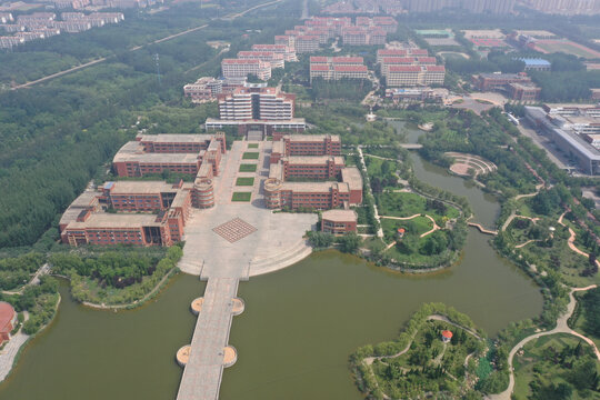 鸟瞰图滨州学院