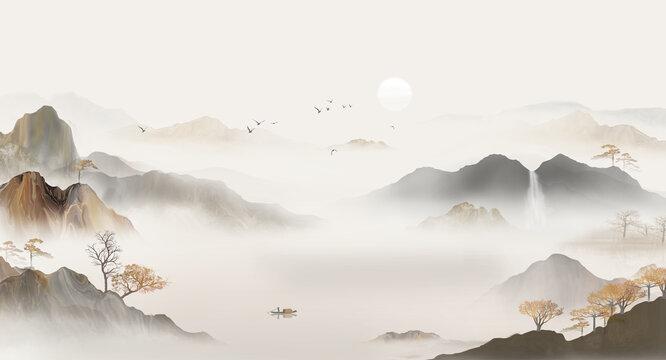 國畫山水