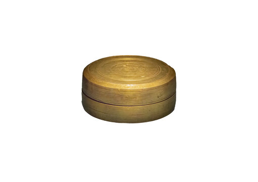 北齐鎏金铜盒