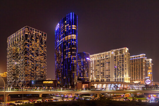 澳门路氹城夜景