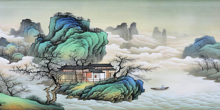 青綠山水