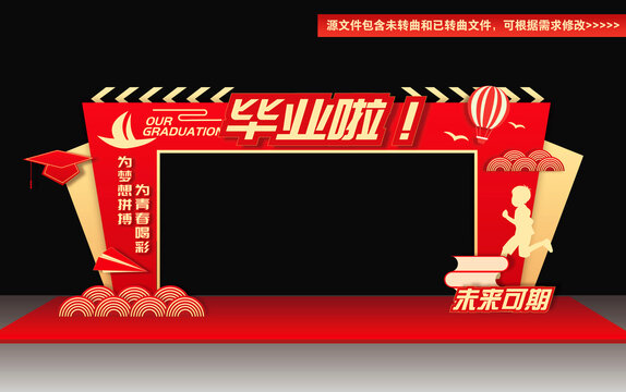 畢業(yè)典禮門頭