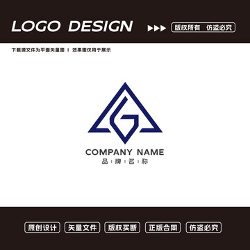 G字母logo标志