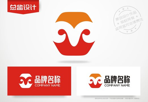 领头羊logo设计