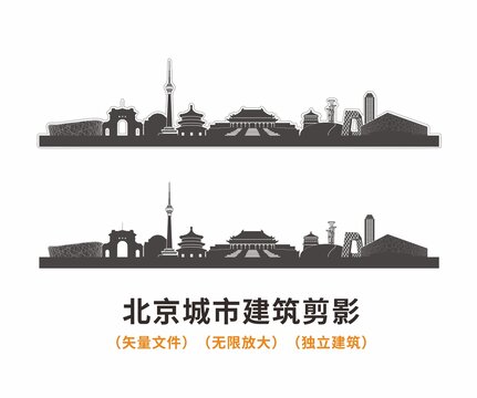 北京城市剪影