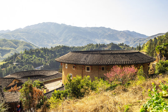 福建漳州南靖田螺坑土楼群