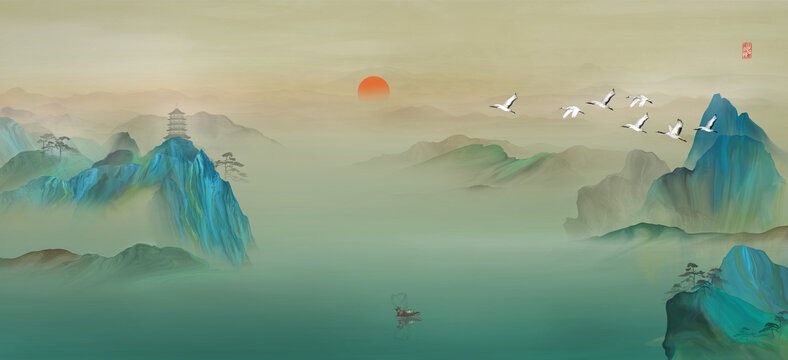 山水畫