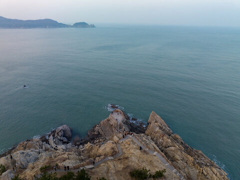 威海环海路辅路猫头山观景台