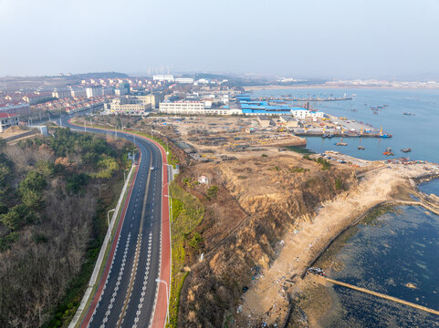 威海荣成青鱼滩彩虹环海路