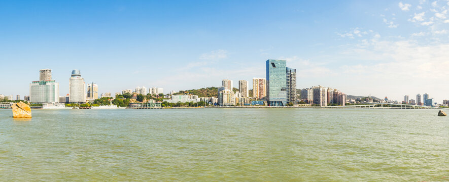 厦门滨海城市风光高清全景