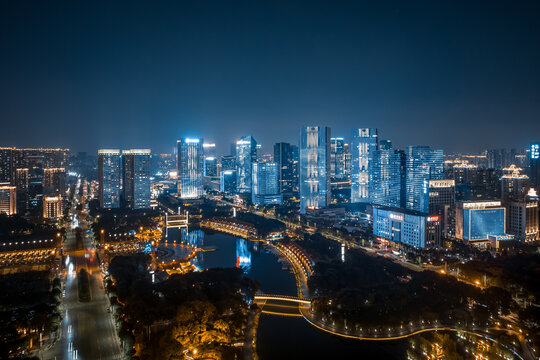 佛山千灯湖夜景