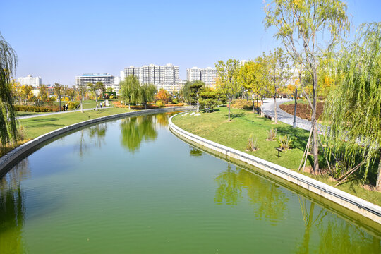 太原雙塔公園