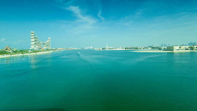 迪拜世界最大人工岛棕榈岛