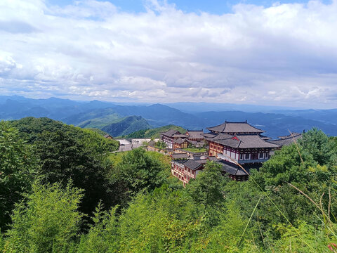 贵州阳宝山登高望远