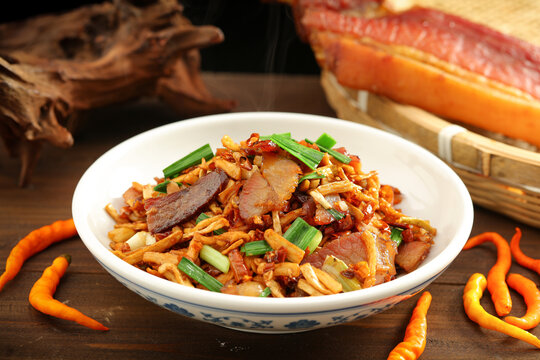 蘿卜干臘肉