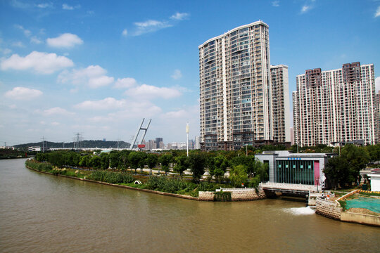 京杭大运河苏州石湖段