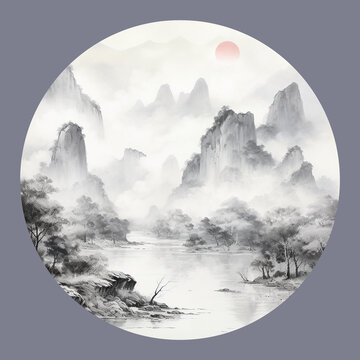 山水畫