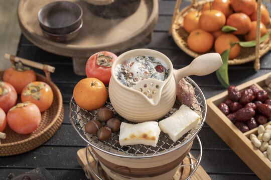 圍爐煮奶茶