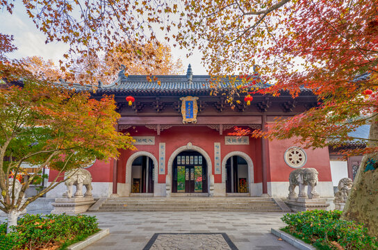 南京摄山栖霞寺