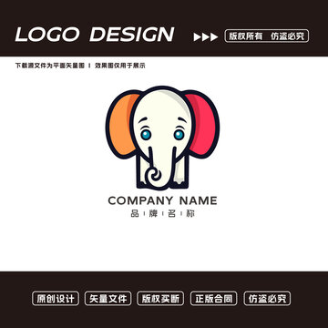 小象logo标志