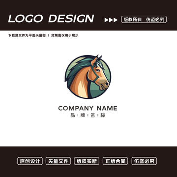 马logo