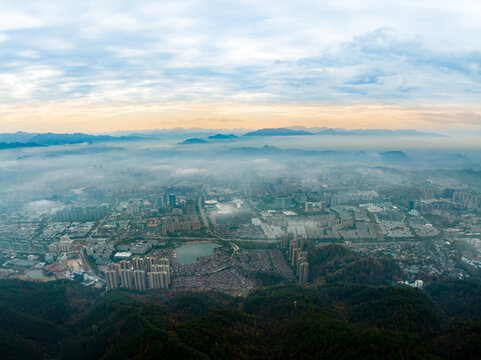 丽水市区大景