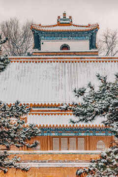 颐和园雪景