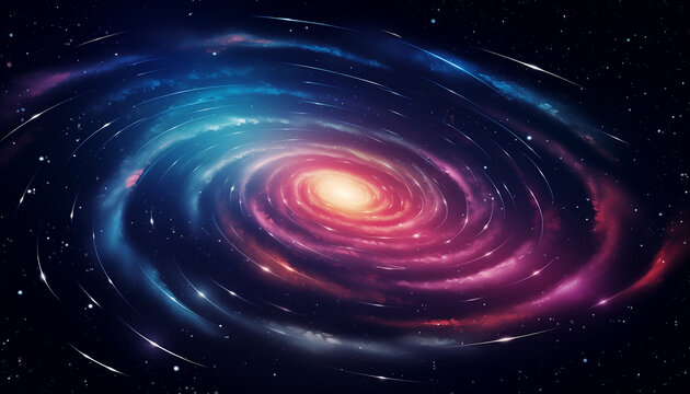 漩渦星空