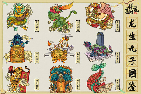 龍年龍生九子合集
