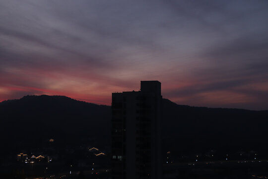 夕阳余晖