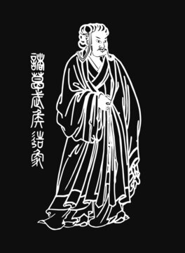 武侯祠諸葛亮畫像