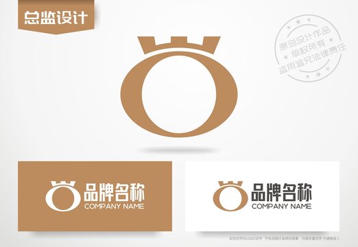 字母O设计logo